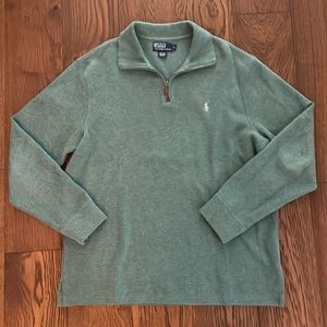 Polo quarter zip sweater